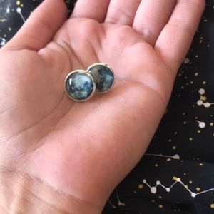 Cloudy Day Stud Earrings